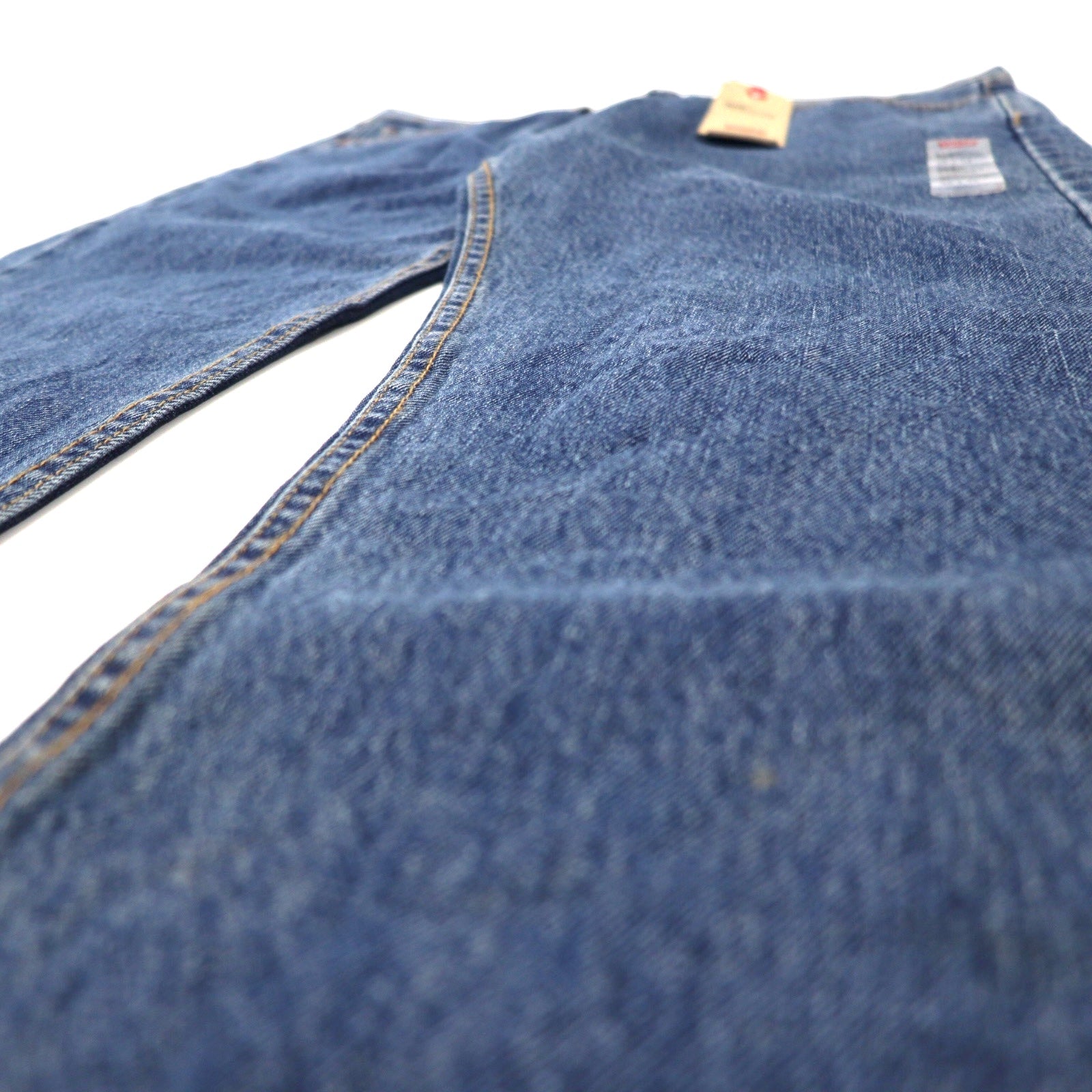 Jeans Levi's 505 regular straight in denim, taglia 36, blu, in cotone, chiusura con cerniera, articolo nuovo con etichette.
