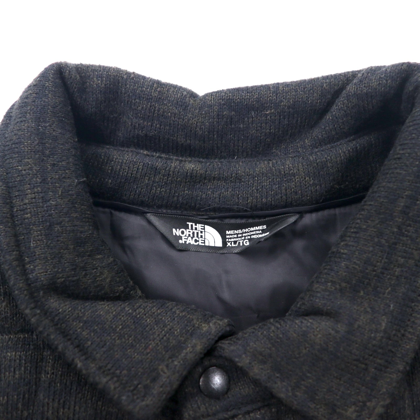 THE NORTH FACE ThermoBall Giacca Camicia Piumino XL Nero Poliestere Trapuntato Imbottito THERMOBALL NF0A2TB4
