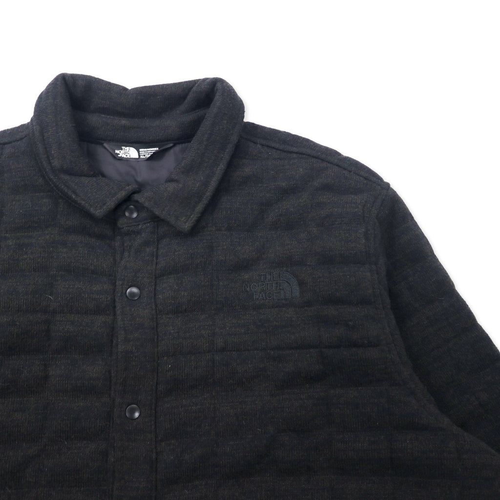 THE NORTH FACE ThermoBall Giacca Camicia Piumino XL Nero Poliestere Trapuntato Imbottito THERMOBALL NF0A2TB4