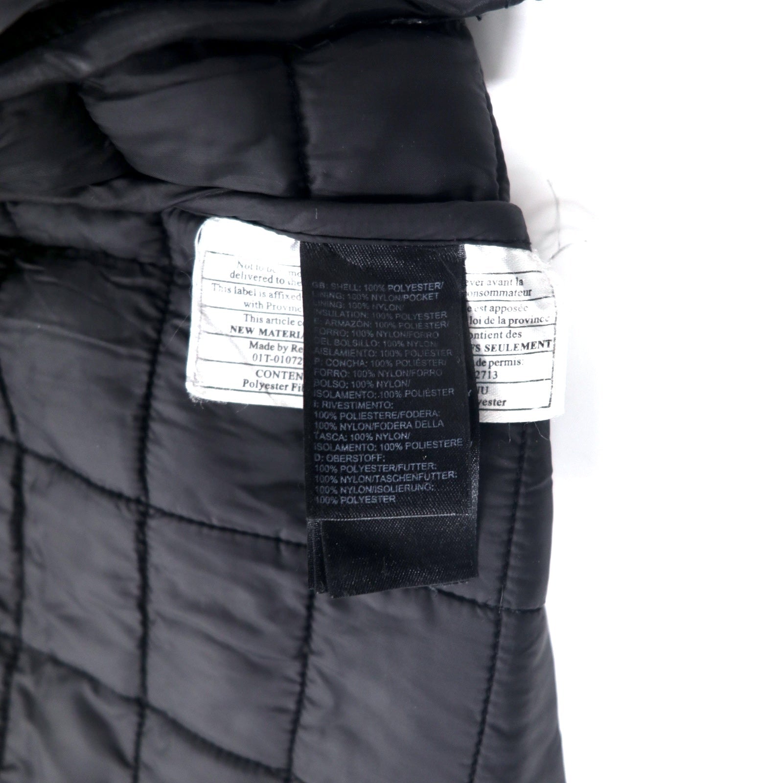 THE NORTH FACE ThermoBall Giacca Camicia Piumino XL Nero Poliestere Trapuntato Imbottito THERMOBALL NF0A2TB4