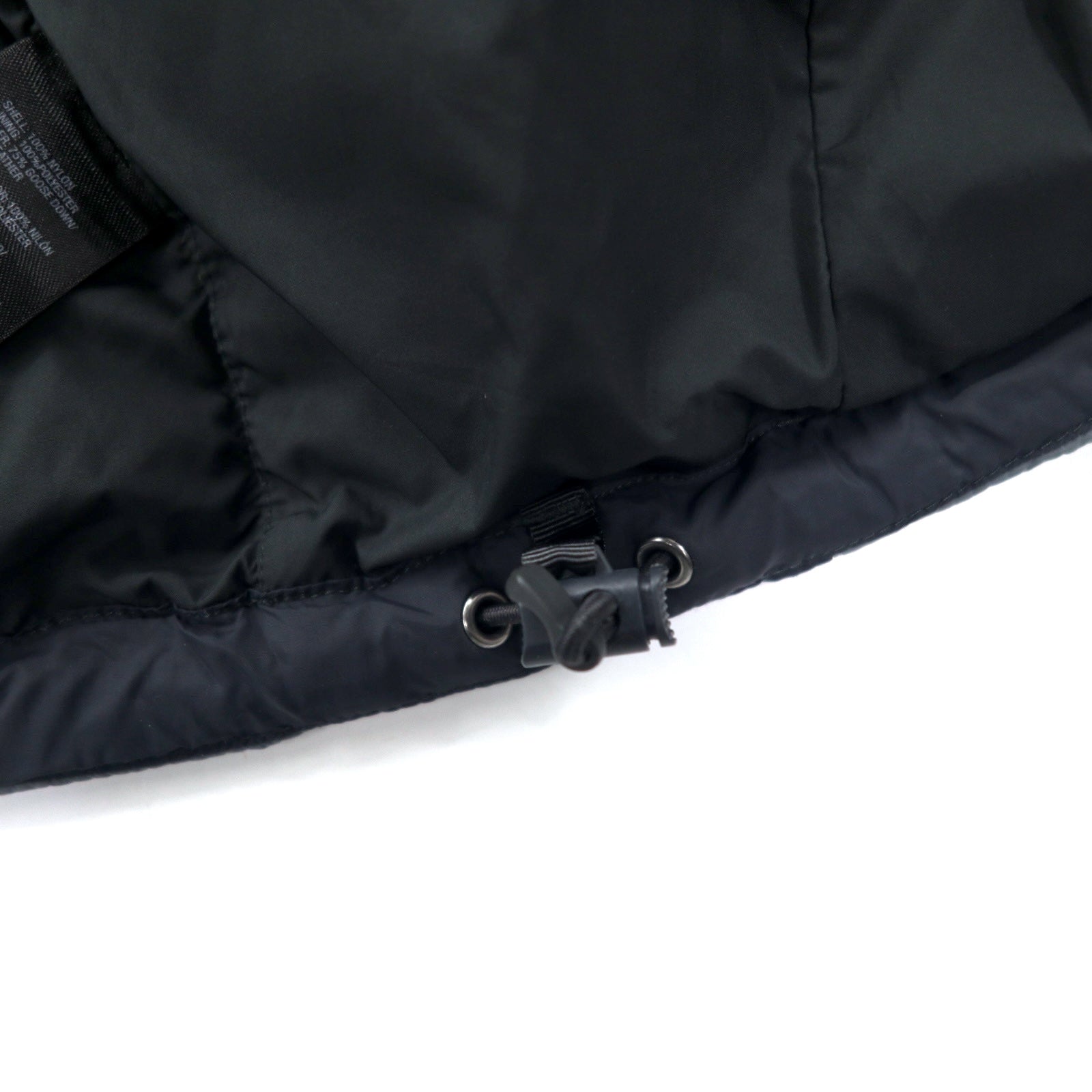 THE NORTH FACE Nuptse Piumino 550 fill power L Grigio Nylon Logo ricamato