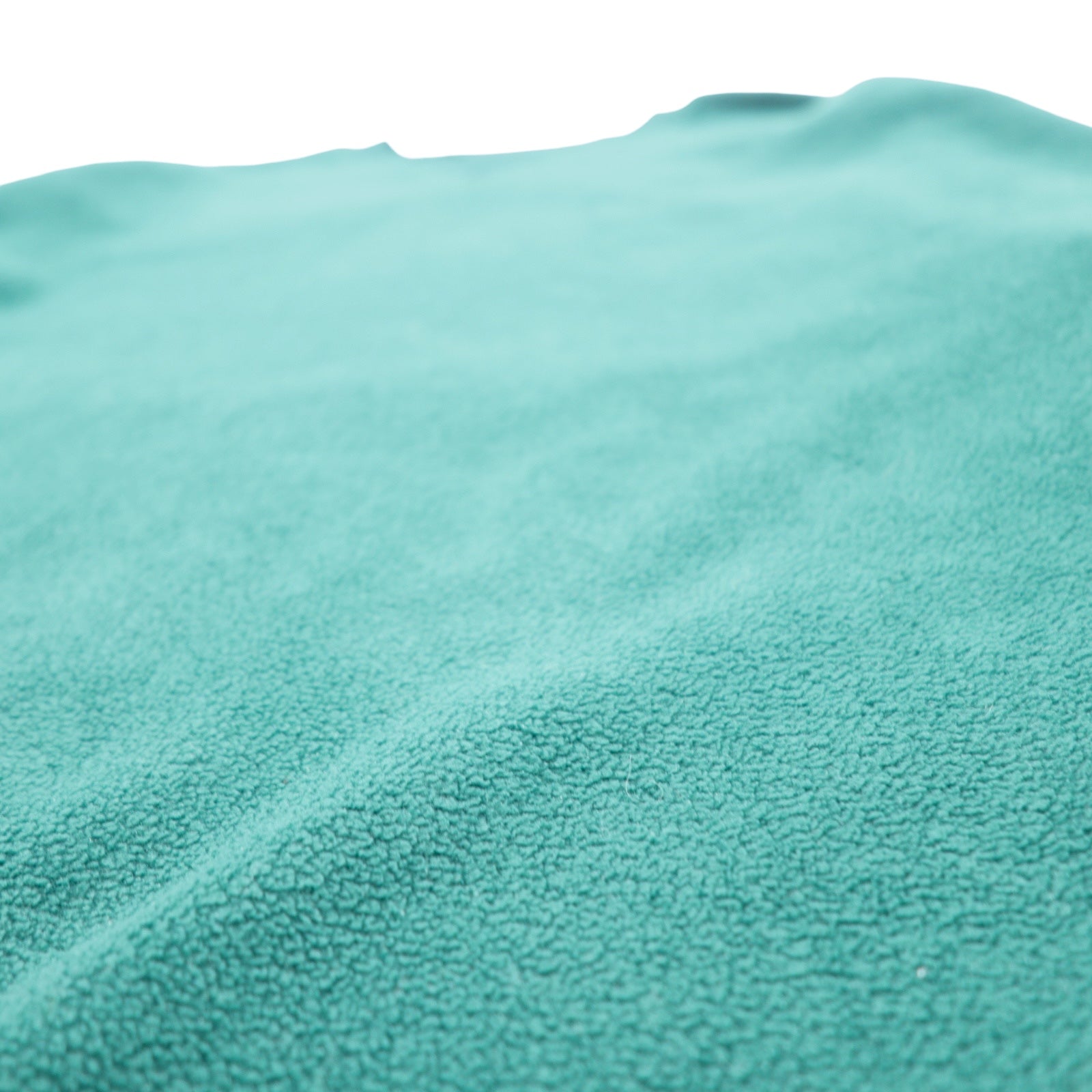 Woolrich anni '90 felpa in pile L verde poliestere scollo a V