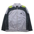 adidas Anni 2000 Giacca di nylon con 3 strisce Track Jacket Felpa sportiva XL Grigio