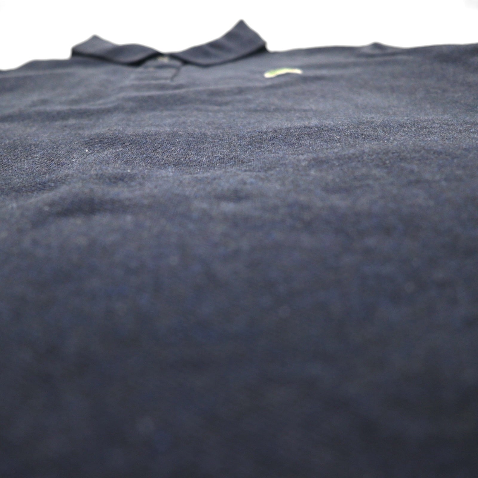 LACOSTE Polo slim-fit design francese 3XL blu navy cotone piquet logo a punto singolo F7812 Prodotto in El Salvador