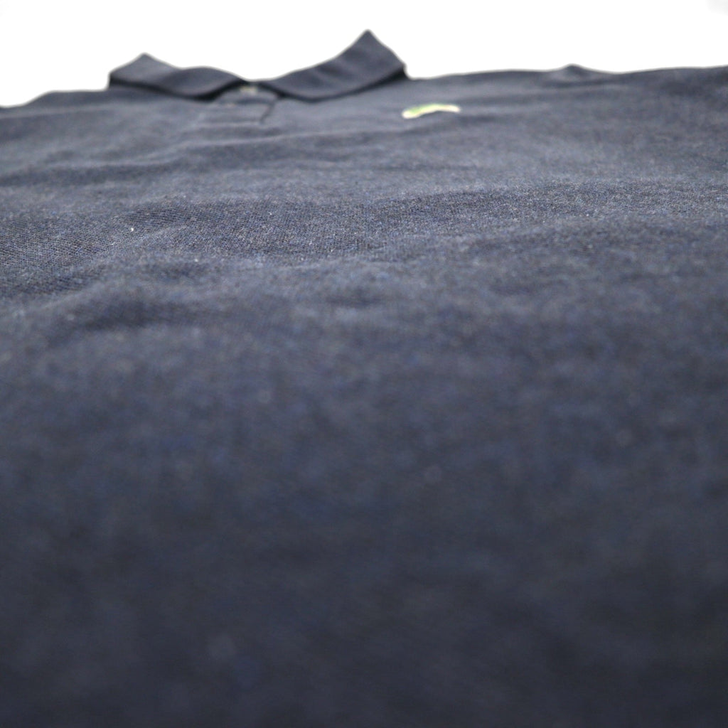 LACOSTE Polo slim-fit design francese 3XL blu navy cotone piquet logo a punto singolo F7812 Prodotto in El Salvador