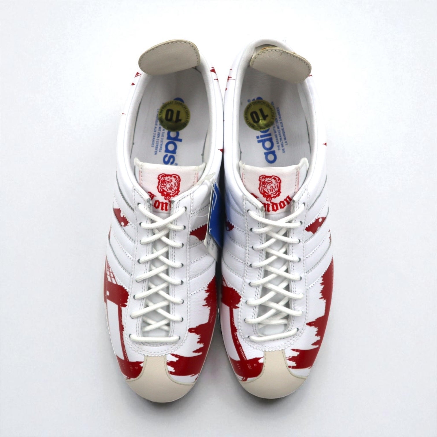 adidas originals 00年代 ガゼル ヴィンテージ GAZELLE VINTAGE ローカットスニーカー28.5cm レザー 562383 未使用品 都市シリーズ ロンドン ガッツレー