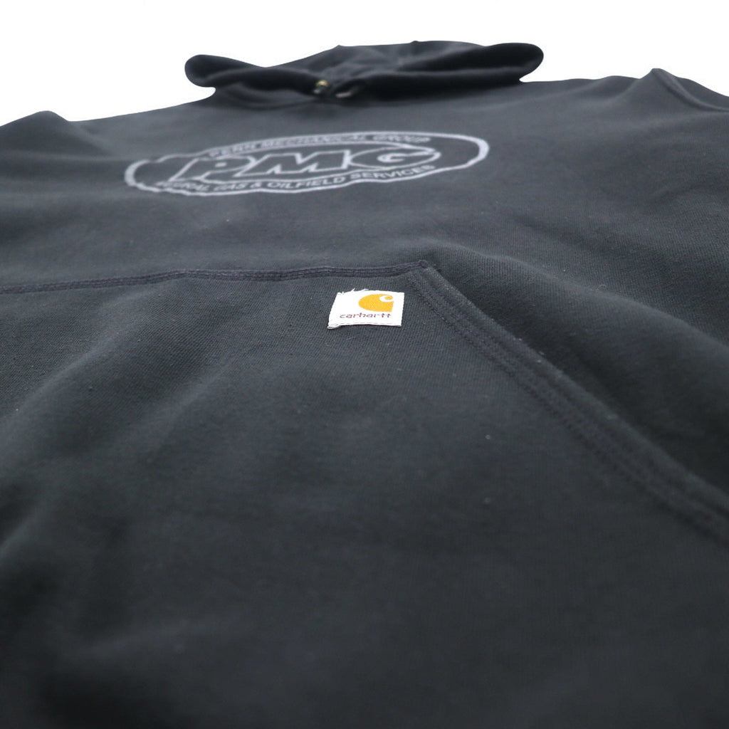 Carhartt Felpa con cappuccio a vestibilità ampia 2XL Nera con interno felpato Midweight Hooded Sweatshirt K121 BLK Fabbricata in Messico