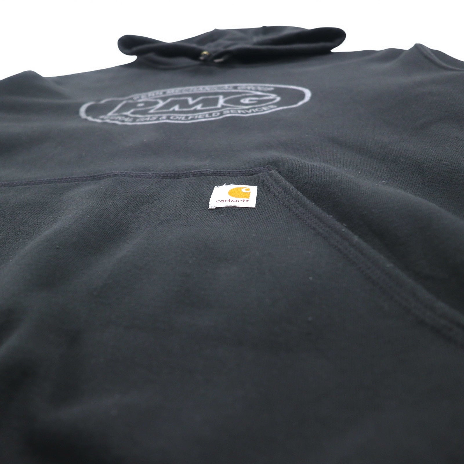 Carhartt Felpa con cappuccio a vestibilità ampia 2XL Nera con interno felpato Midweight Hooded Sweatshirt K121 BLK Fabbricata in Messico