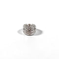Vintage Sterling Silver 925 Ring シルバー リング 指輪 15号 インディアンジュエリー スタンプワーク ネイティブ