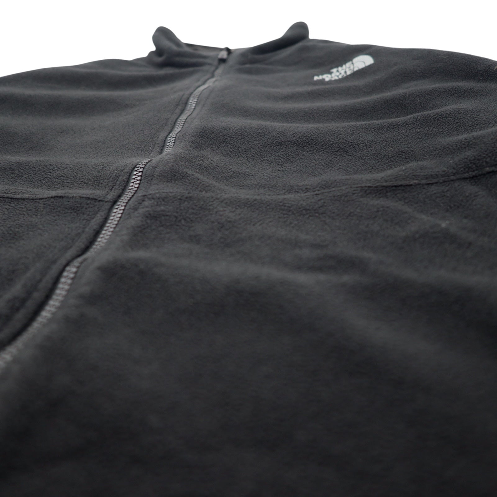 THE NORTH FACE POLARTEC Giacca in pile L Nero Poliestere Logo ricamato Coulisse