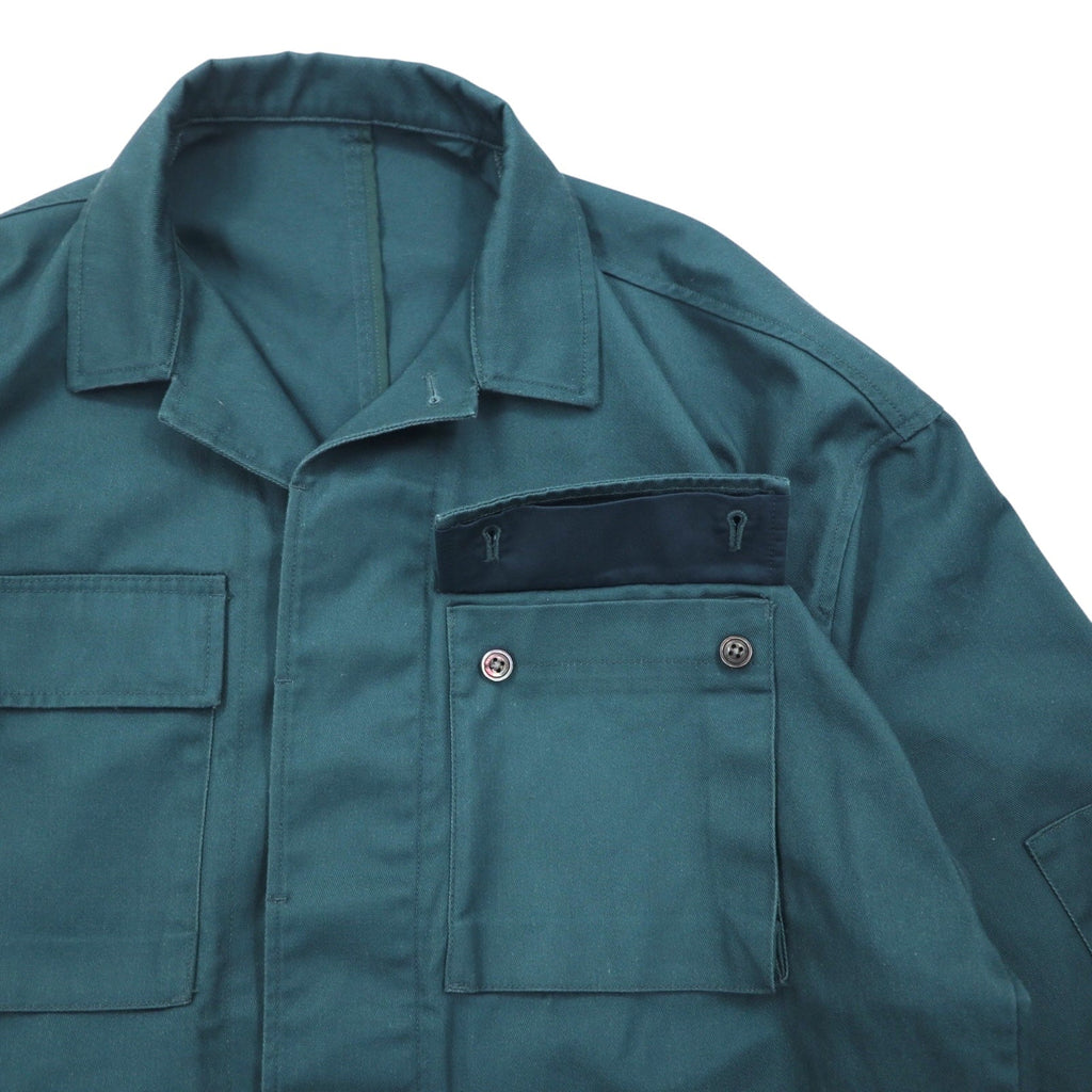 scair × Dickies BDU Giacca Militare L Verde Poliestere Cotone TC Twill