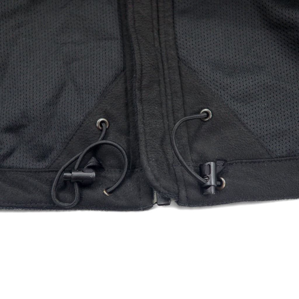 THE NORTH FACE POLARTEC Giacca in pile L Nero Poliestere Logo ricamato Coulisse