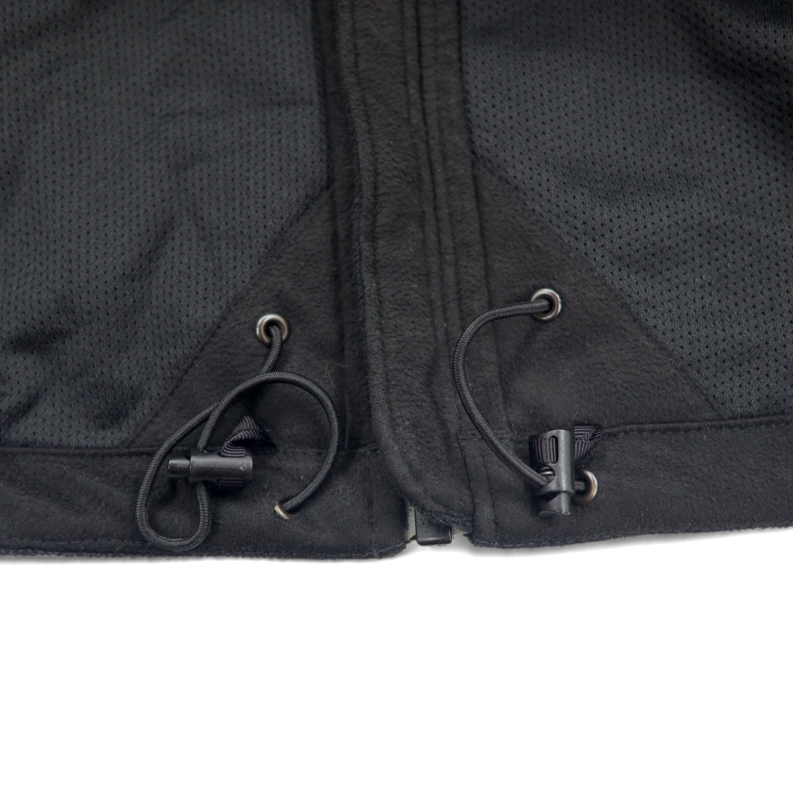 THE NORTH FACE POLARTEC Giacca in pile L Nero Poliestere Logo ricamato Coulisse
