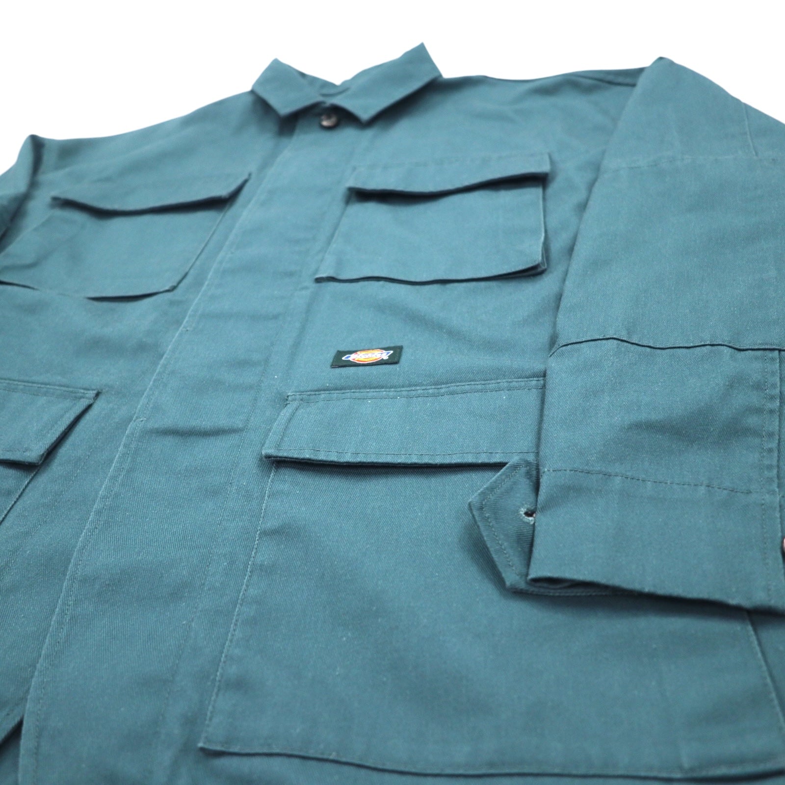 scair × Dickies BDU Giacca Militare L Verde Poliestere Cotone TC Twill