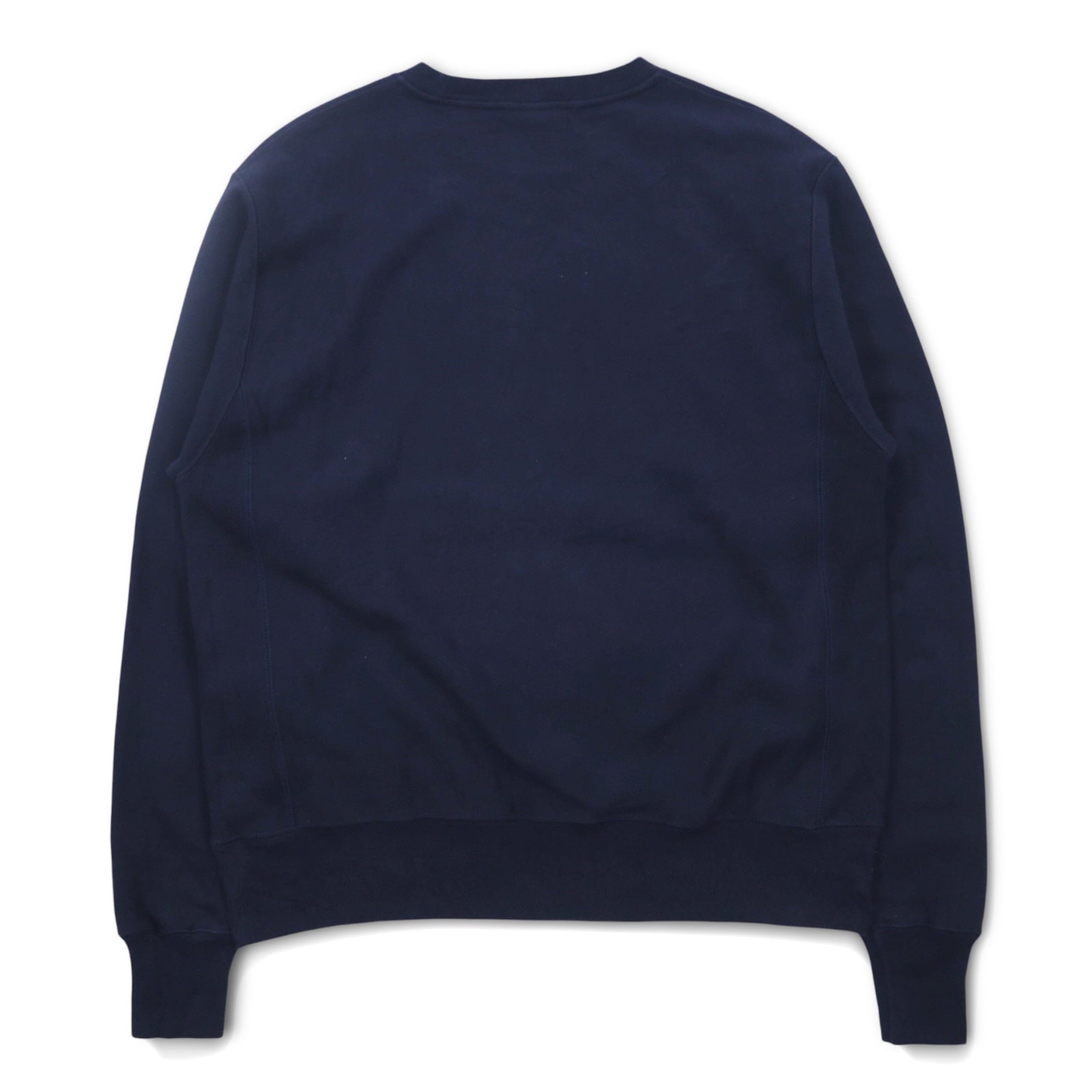 Champion Reverse Weave REVERSE WEAVE Felpa XL Blu navy Stampa COLLEGE Etichetta blu Ri-edizione Fatta a El Salvador