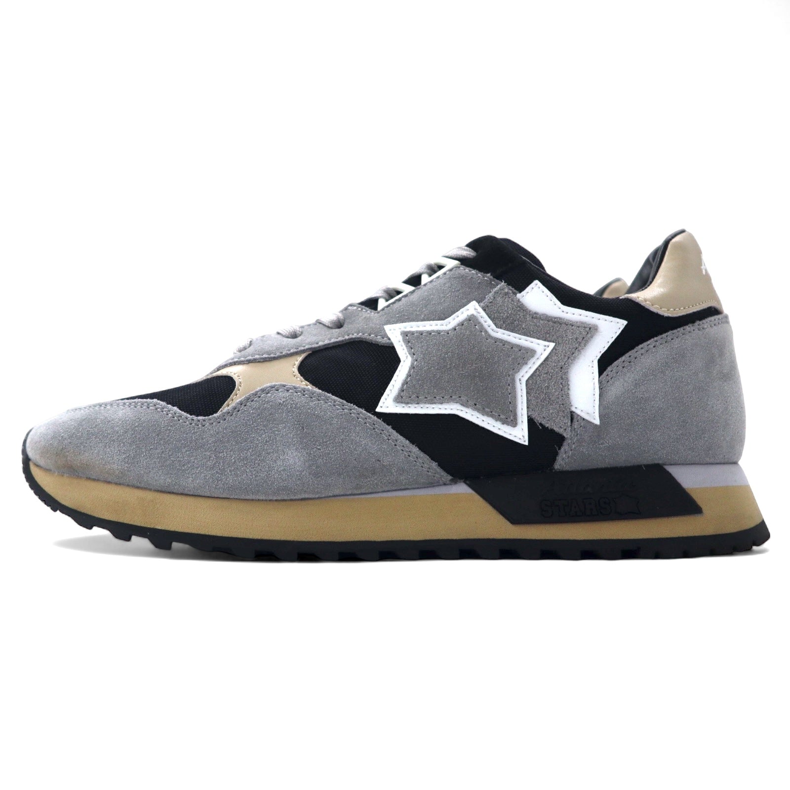 Atlantic STARS Sneakers DRACO 27-27.5 cm grigio pelle scamosciata pelle DRACO