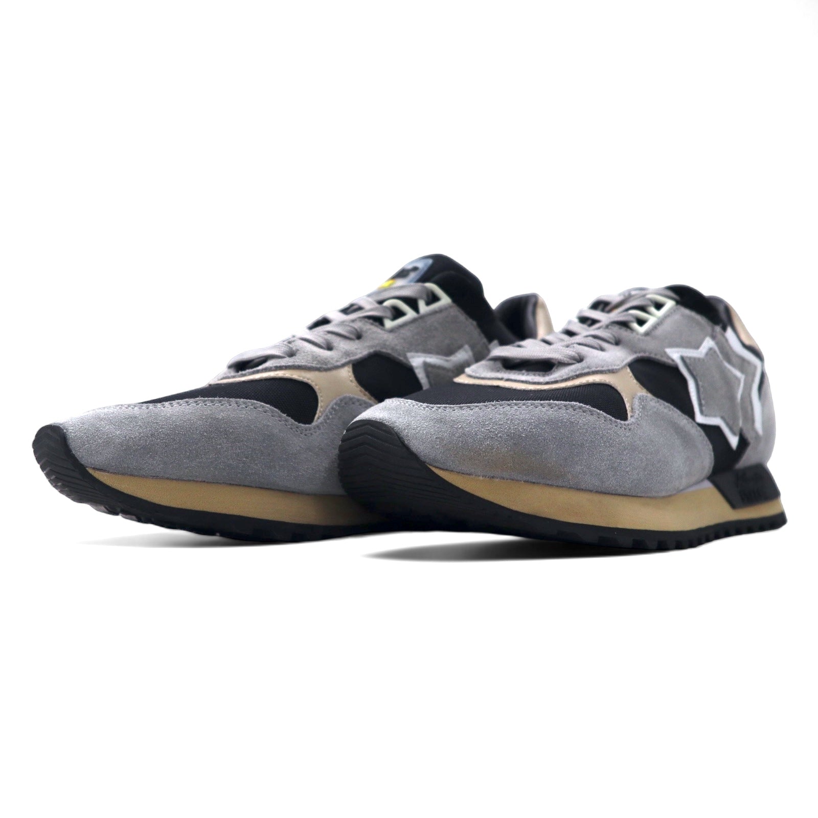 Atlantic STARS Sneakers DRACO 27-27.5 cm grigio pelle scamosciata pelle DRACO
