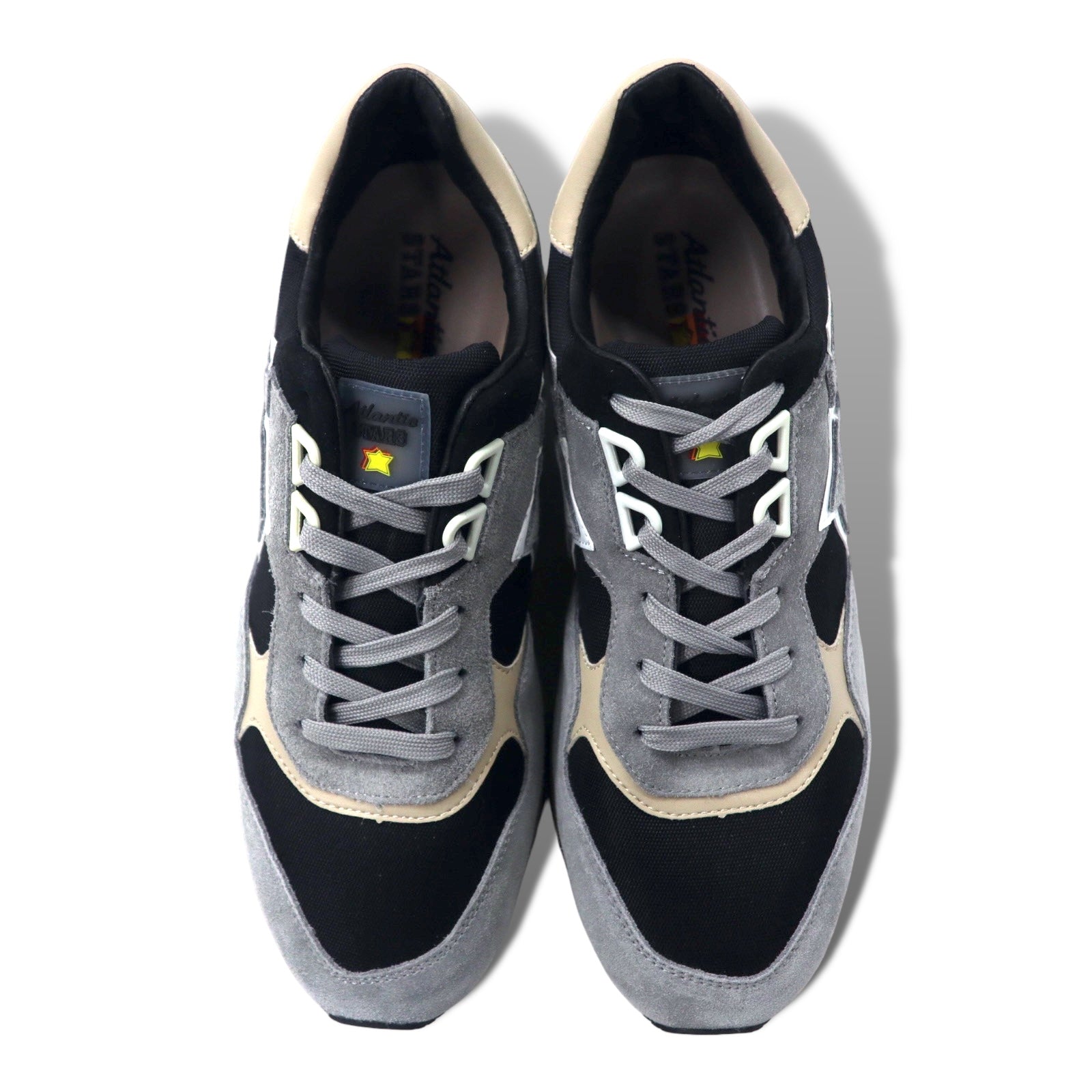 Atlantic STARS Sneakers DRACO 27-27.5 cm grigio pelle scamosciata pelle DRACO