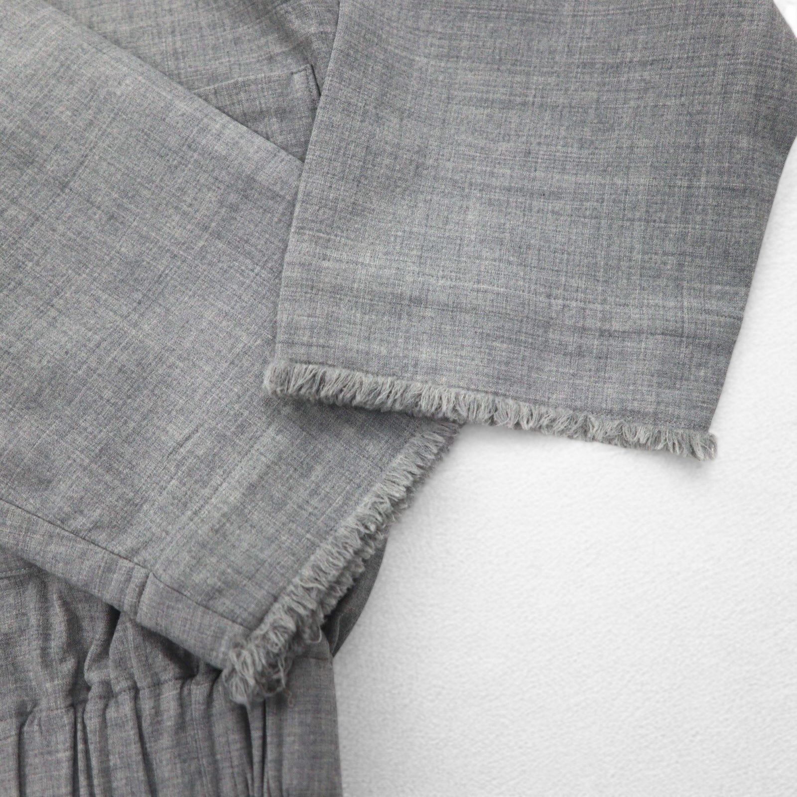 CLASS Cardigan con scollo a V in lana stretch Grigio M Tasche a doppio petto CBFA20UNIB