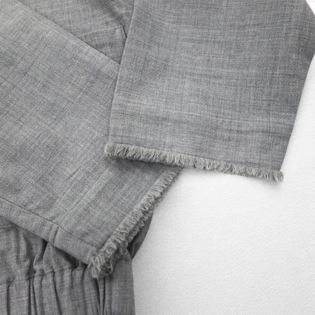 CLASS Cardigan con scollo a V in lana stretch Grigio M Tasche a doppio petto CBFA20UNIB