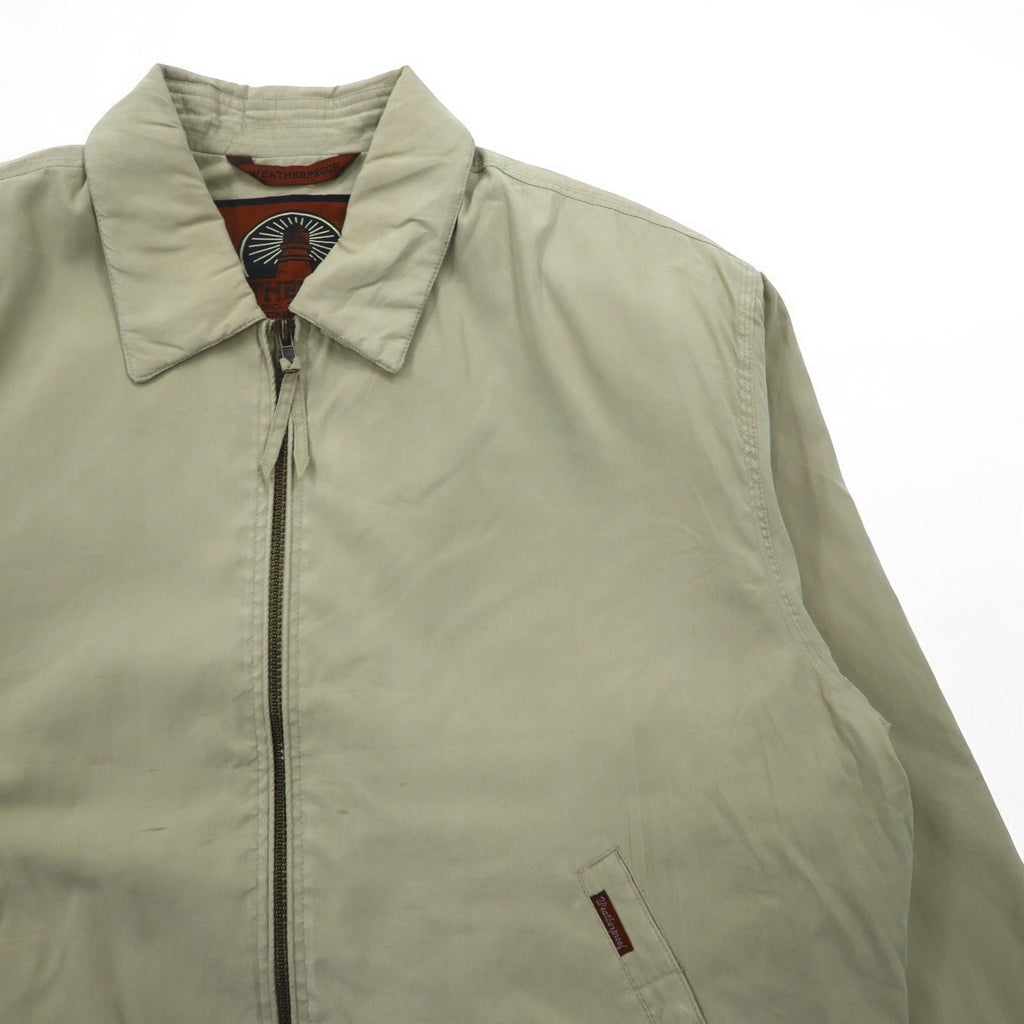 WEATHERPROOF Giacca Harrington a quadri in pelle di pesca XL Beige Poliestere