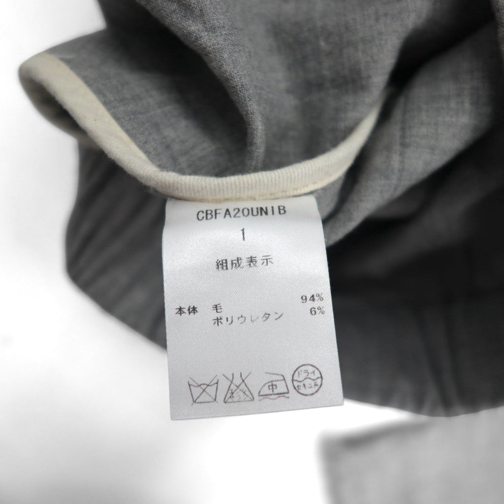 CLASS Cardigan con scollo a V in lana stretch Grigio M Tasche a doppio petto CBFA20UNIB