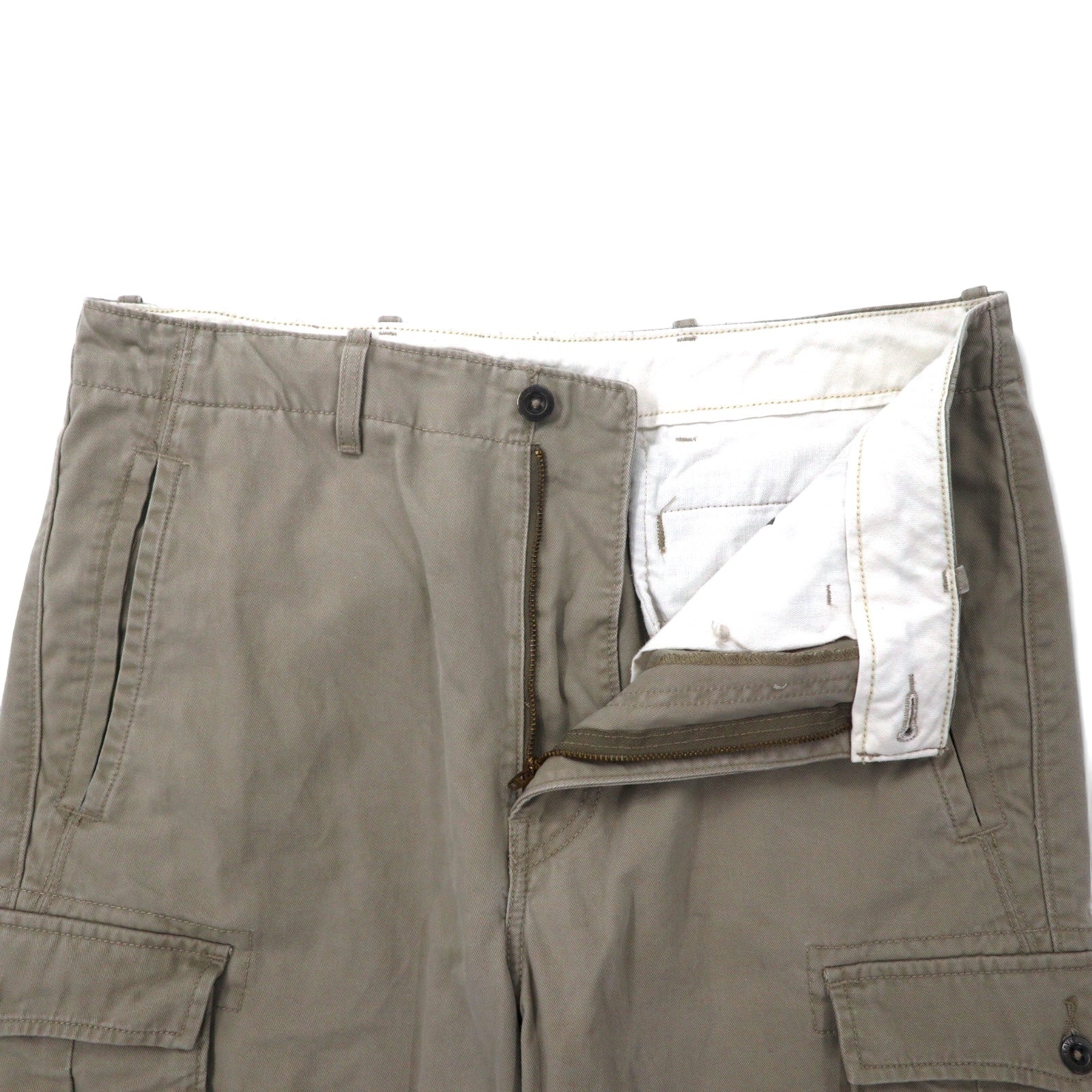 Levis Pantaloncini cargo mezza gamba 33 beige cotone ACE Cargo Shorts