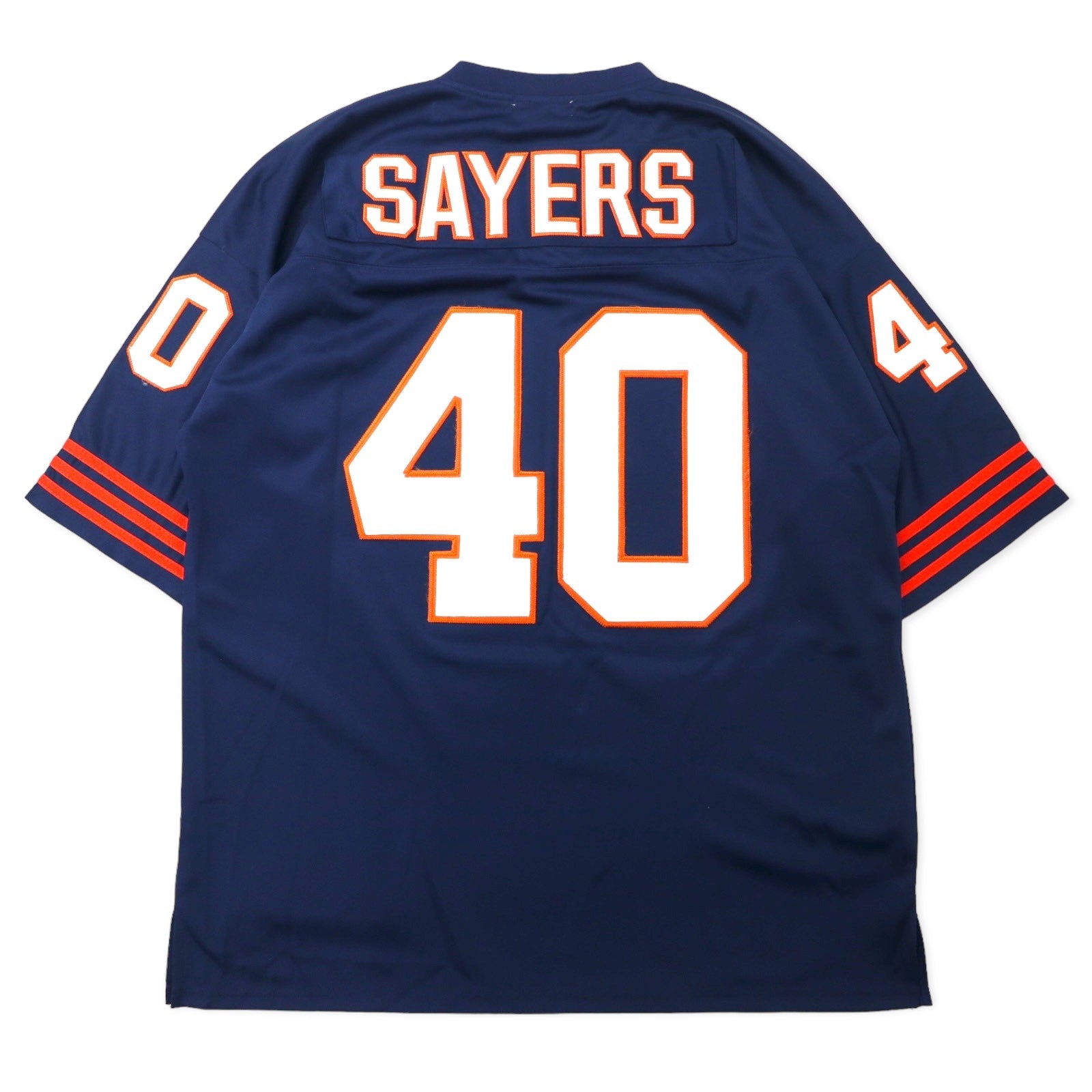 Maglia da gioco Mitchell & Ness, taglia 52, colore blu navy, poliestere, NFL CHICAGO BEARS, numerazione SAYERS, taglia grande
