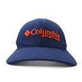 Columbia PFG Cappellino in Rete S/M Blu Scuro Bianco Cotone Poliestere FLEXFIT Università di Auburn NCAA CU0115