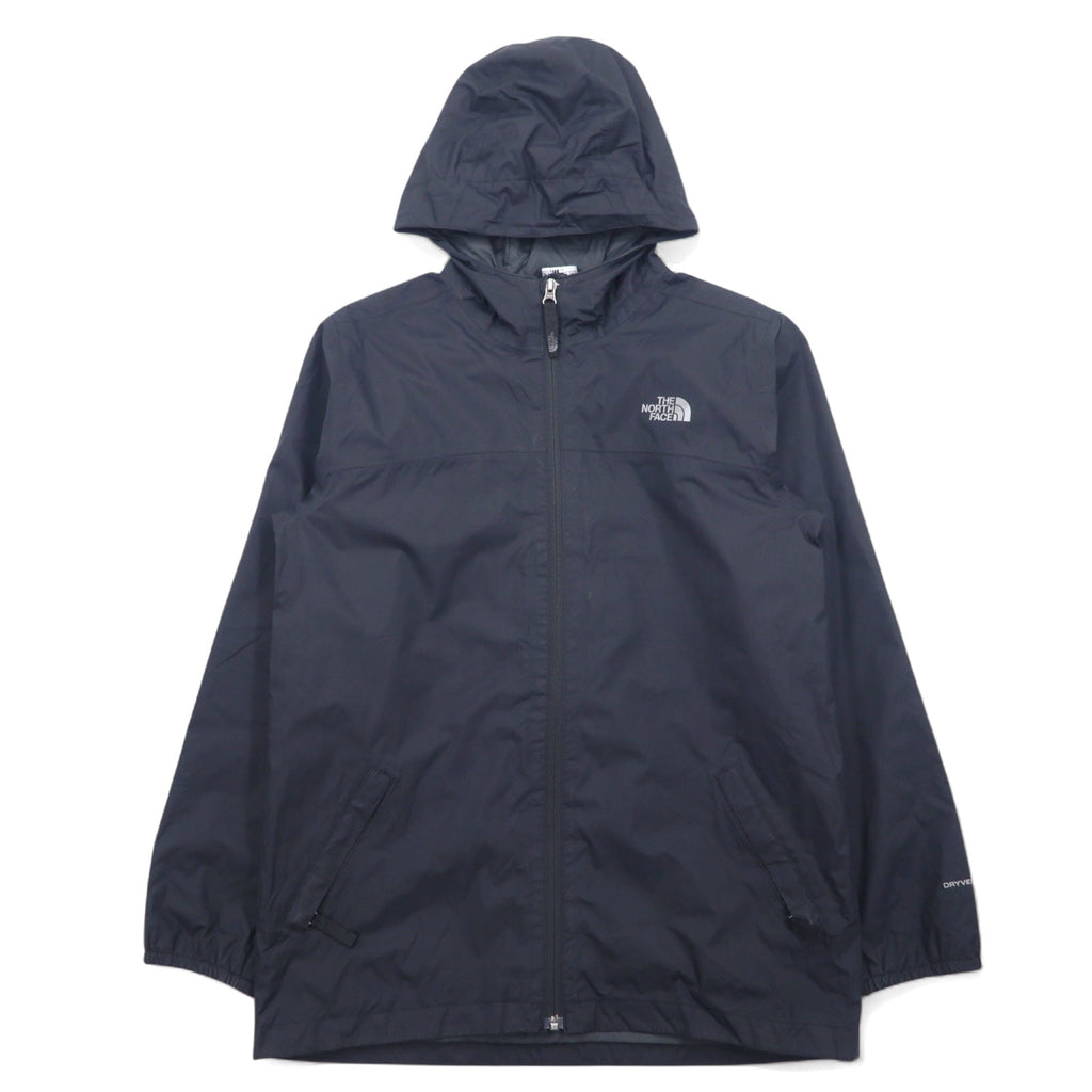 THE NORTH FACE Giacca a vento taglia L, nera, catarifrangente, DRYVENT, impermeabile, traspirante, compatibile con zip-in