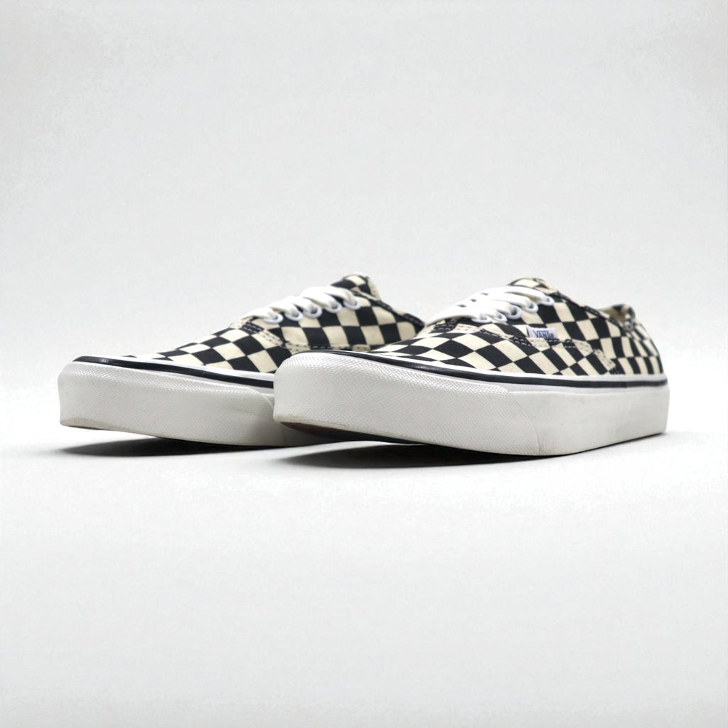 VANS 廃版 アナハイムコレクション オーセンティック ANAHEIM FACTORY AUTHENTIC 44DX ローカットスニーカー 27cm キャンバス フラッグチェック