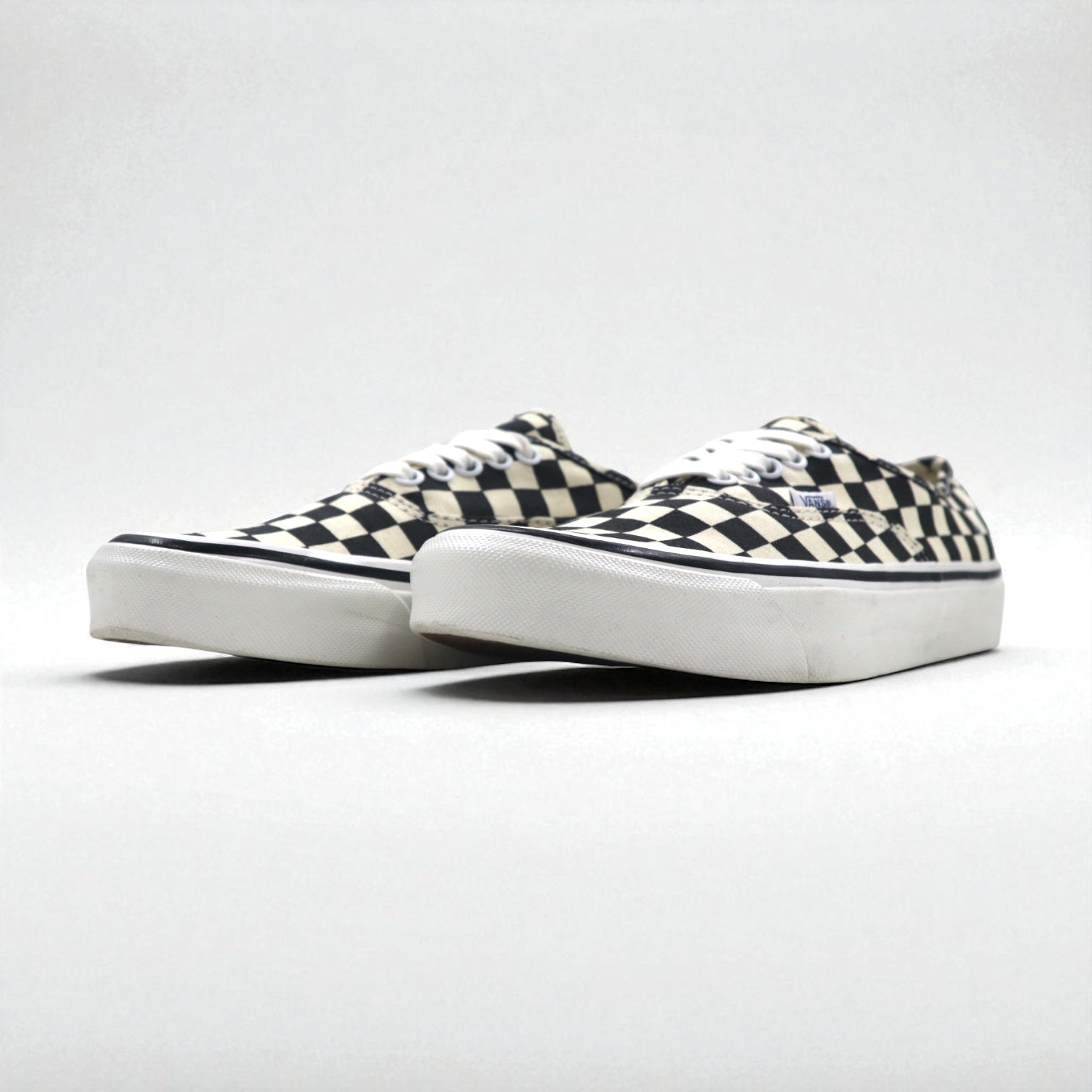 VANS 廃版 アナハイムコレクション オーセンティック ANAHEIM FACTORY AUTHENTIC 44DX ローカットスニーカー 27cm キャンバス フラッグチェック