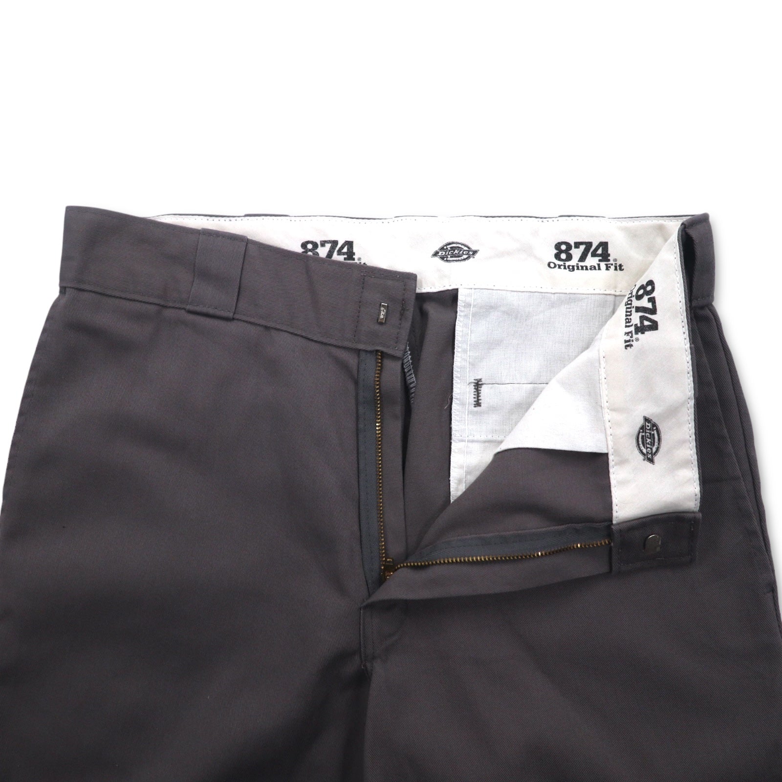 Dickies 874 Original Fit Chino Pant Pantalone da Lavoro L Grigio Poliestere Cotone
