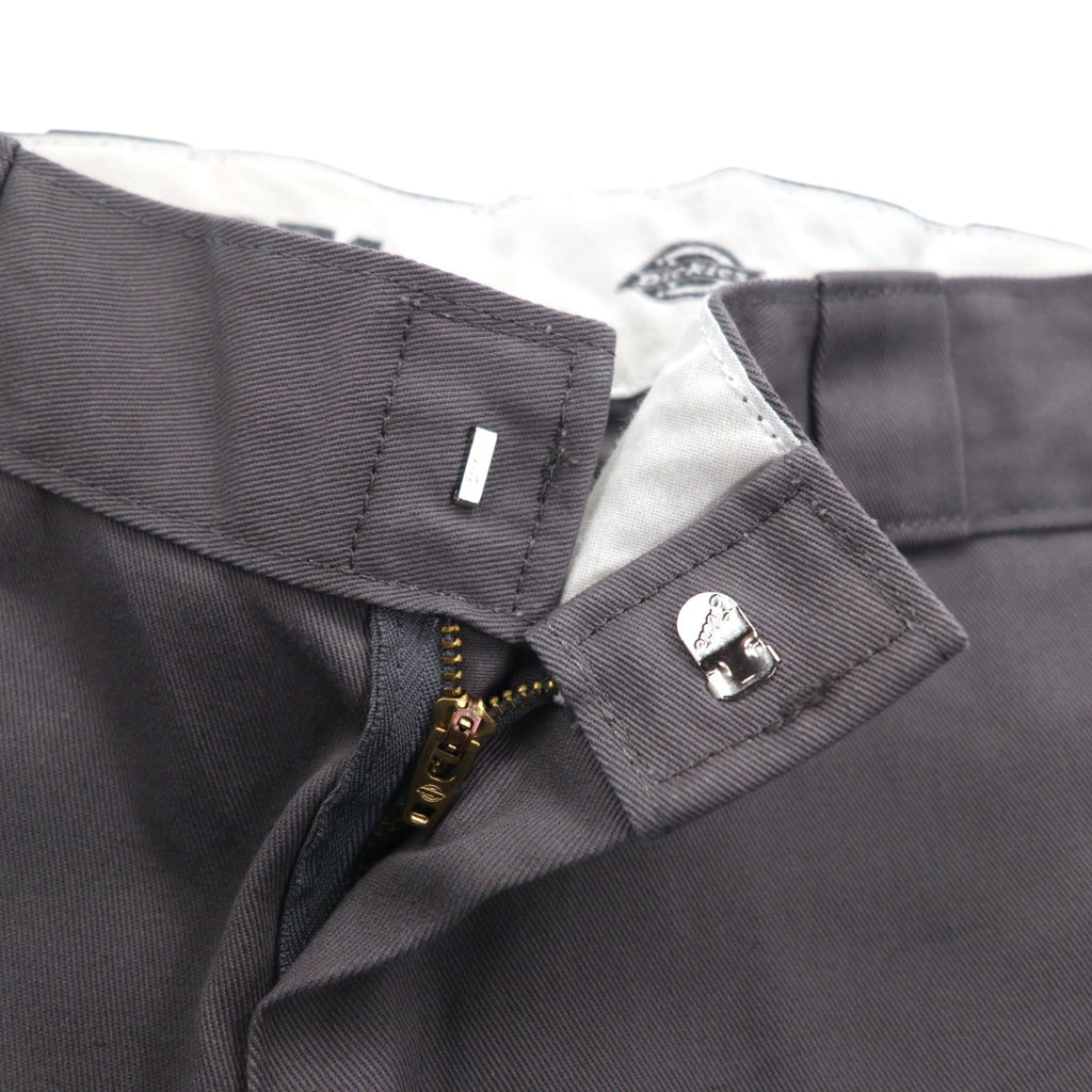 Dickies 874 オリジナルフィット チノパンツ ワークパンツ L グレー ポリエステル コットン