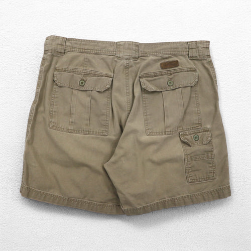Cabela's Anni '90 Pantaloncini Bush XL Cachi Cotone Tasche