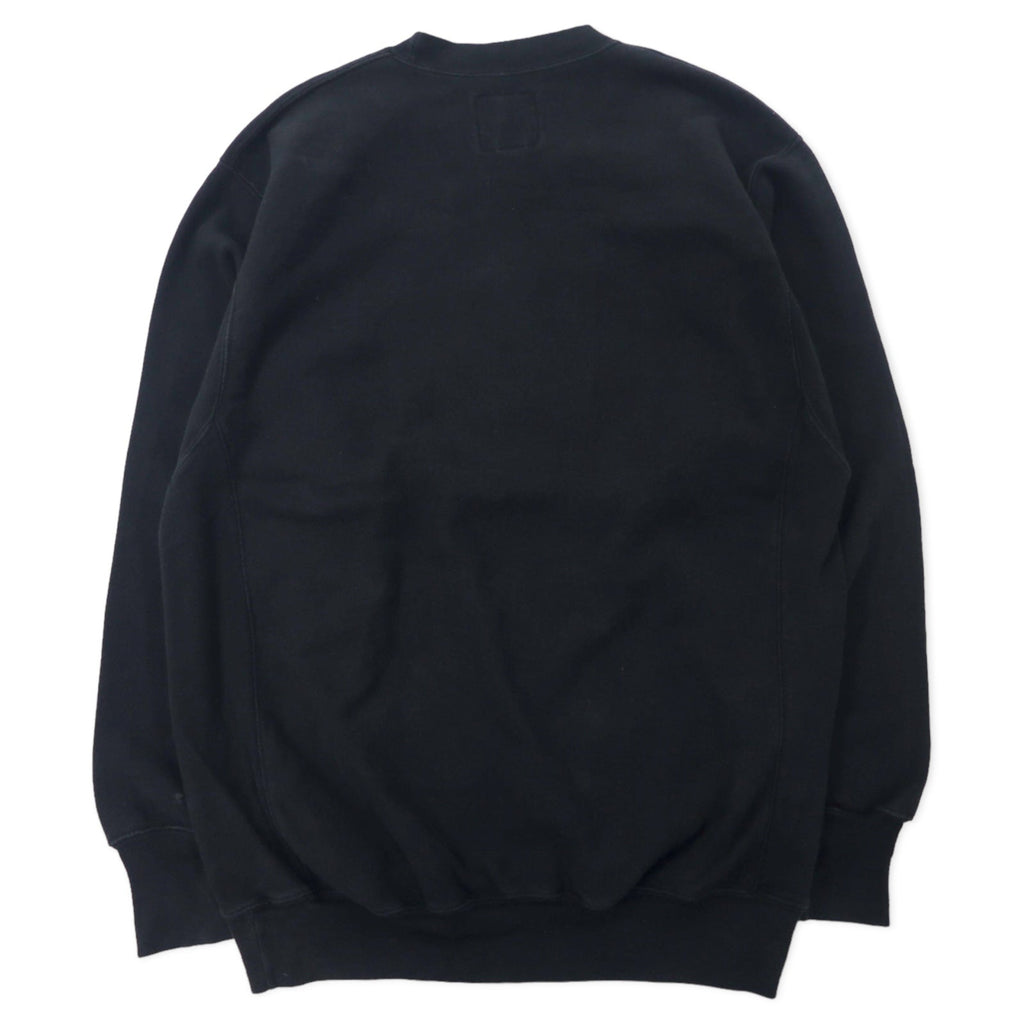 Felpa Reverse Weave STEVE & BARRY'S Taglia L Nera Cotone Pakistan Felpata NFL BRONCOS Taglia Grande