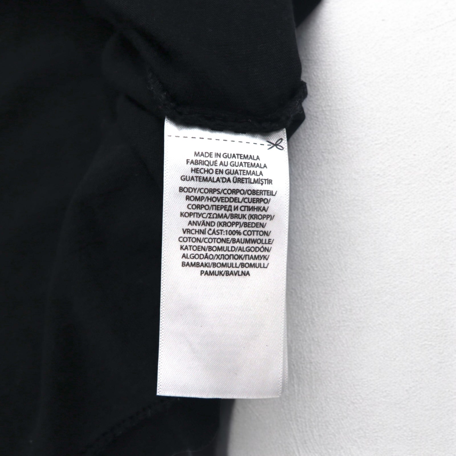 POLO RALPH LAUREN クラシックフィット プリント Tシャツ L ブラック コットン CLASSIC FIT