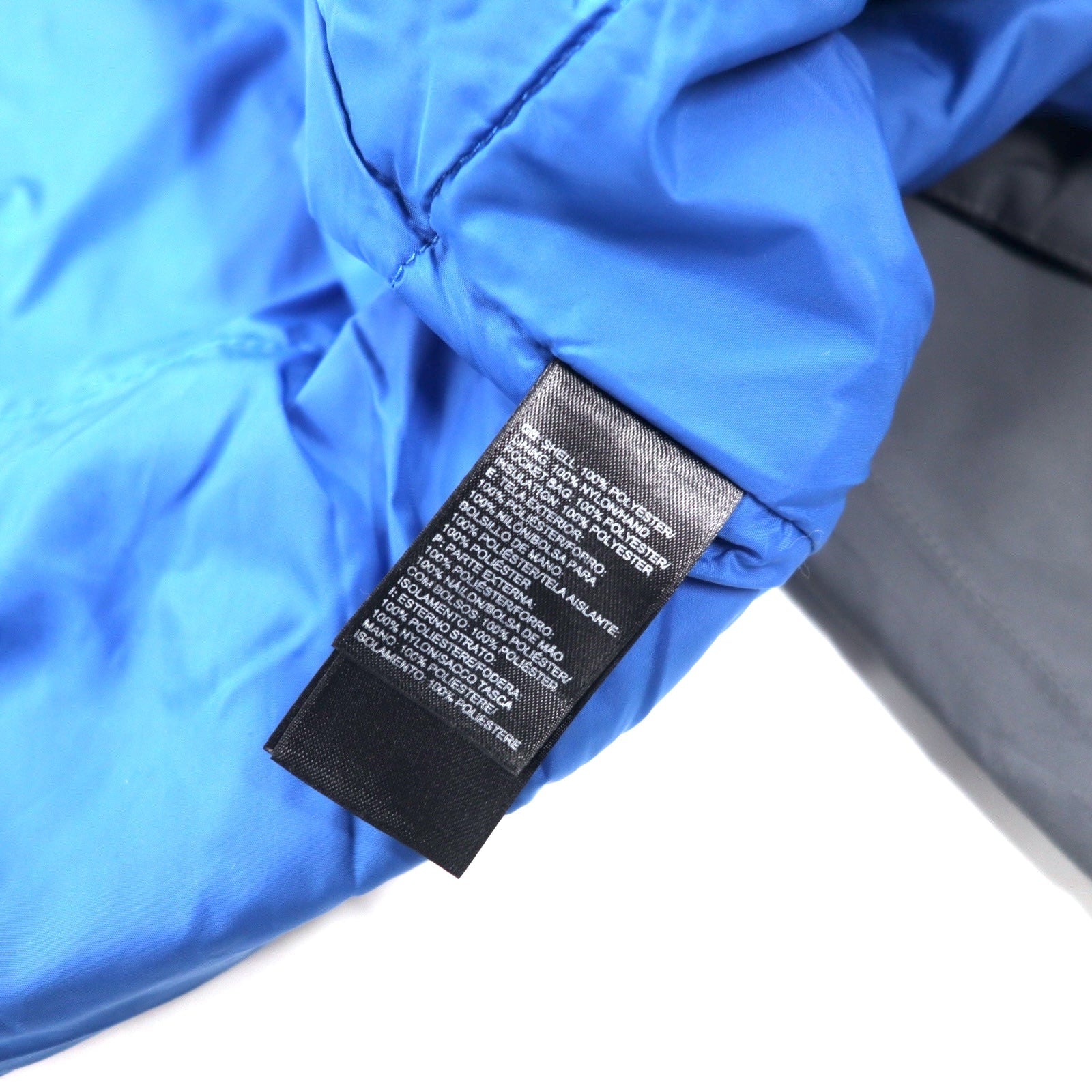THE NORTH FACE Giacca a vento M grigio poliestere impermeabile traspirante Hyvent stampa logo cappuccio rimovibile