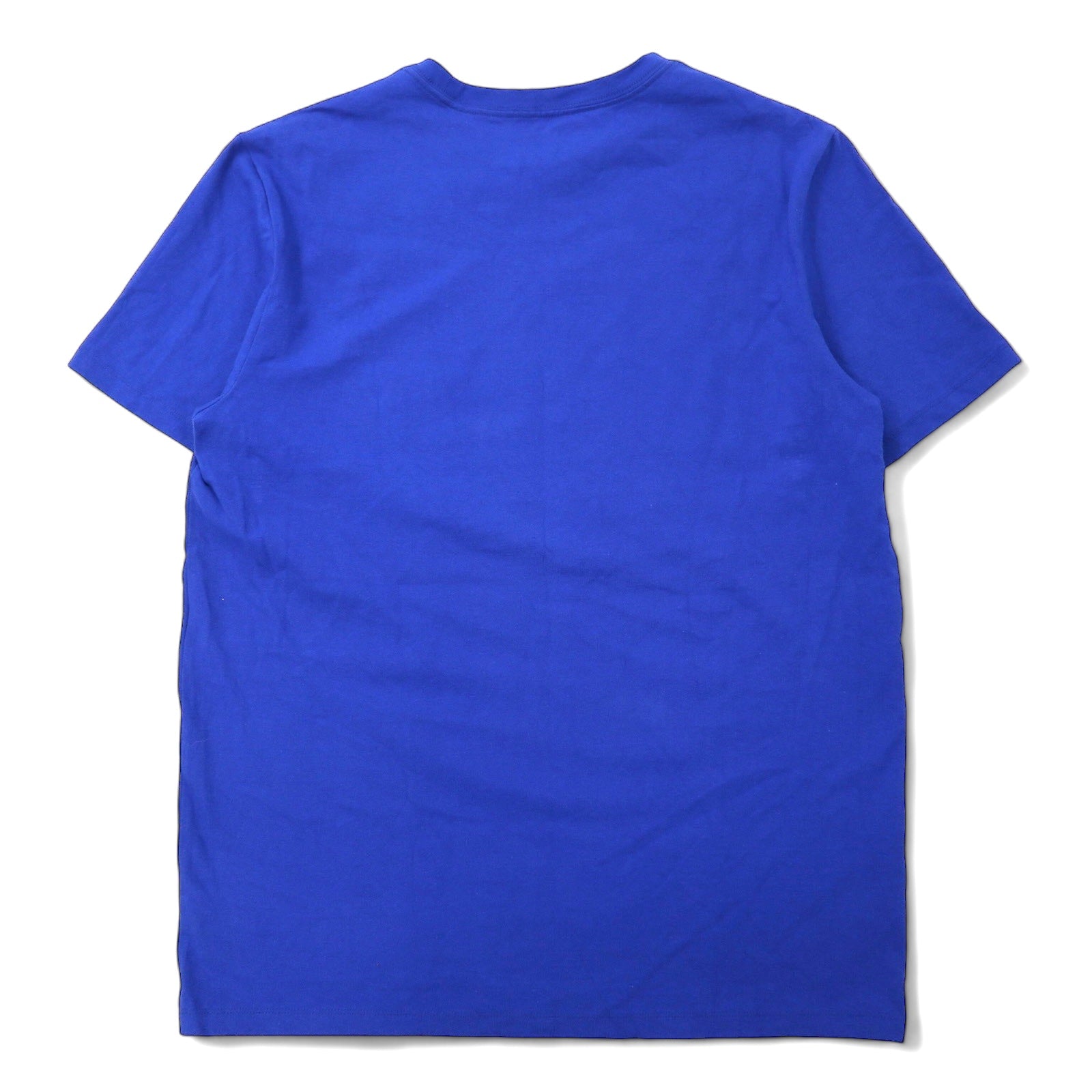 GAP T-shirt con stampa logo, taglia L, colore blu, cotone, GRADIENT LOGO CRISP ROYAL BL TEE 579588-03