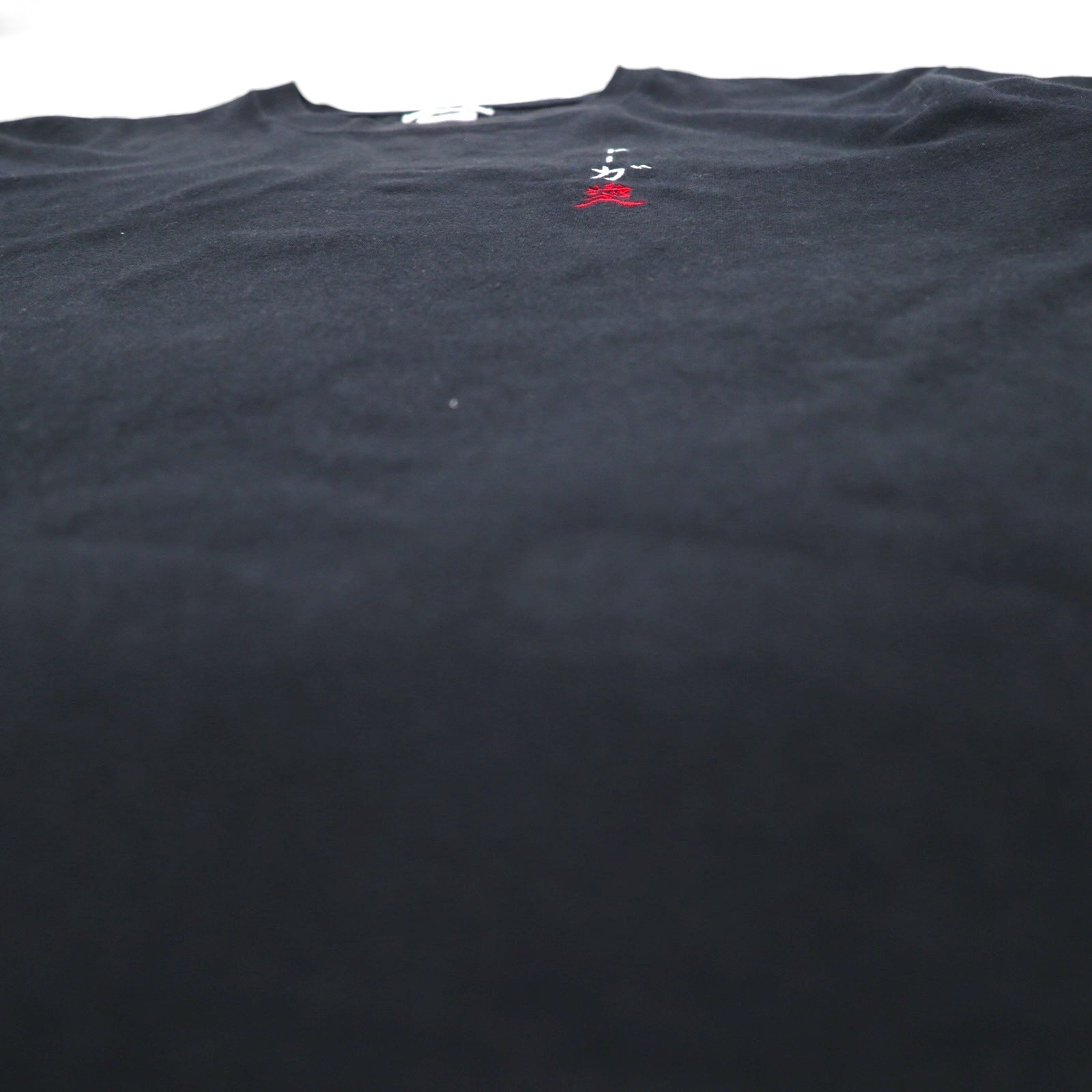 TOGA ARCHIVES × Mongolian Choppsss T-shirt con ricamo "Toga Ai" - M, nero, cotone, edizione limitata negozio di Osaka