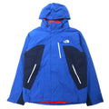 THE NORTH FACE Giacca a vento con isolamento Thermoball, taglia L, blu, poliestere, imbottitura PRIMALOFT, THERMOBALL, impermeabile, traspirante, HYVENT, cappuccio rimovibile