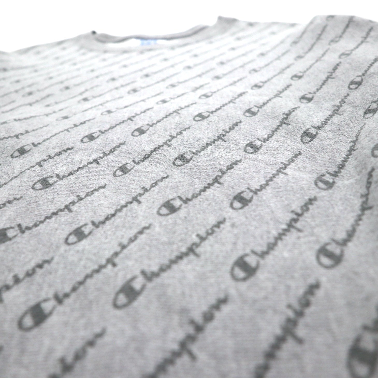Champion Reverse Weave FELPA TUTTA STAMPA XL Grigio Etichetta blu Riassortimento Made in Honduras
