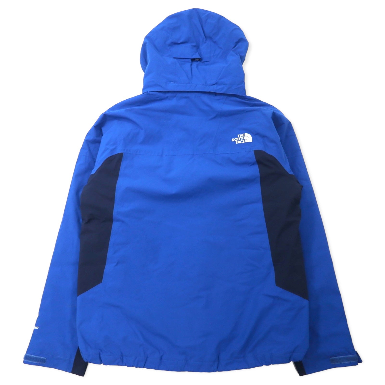 THE NORTH FACE Giacca a vento con isolamento Thermoball, taglia L, blu, poliestere, imbottitura PRIMALOFT, THERMOBALL, impermeabile, traspirante, HYVENT, cappuccio rimovibile