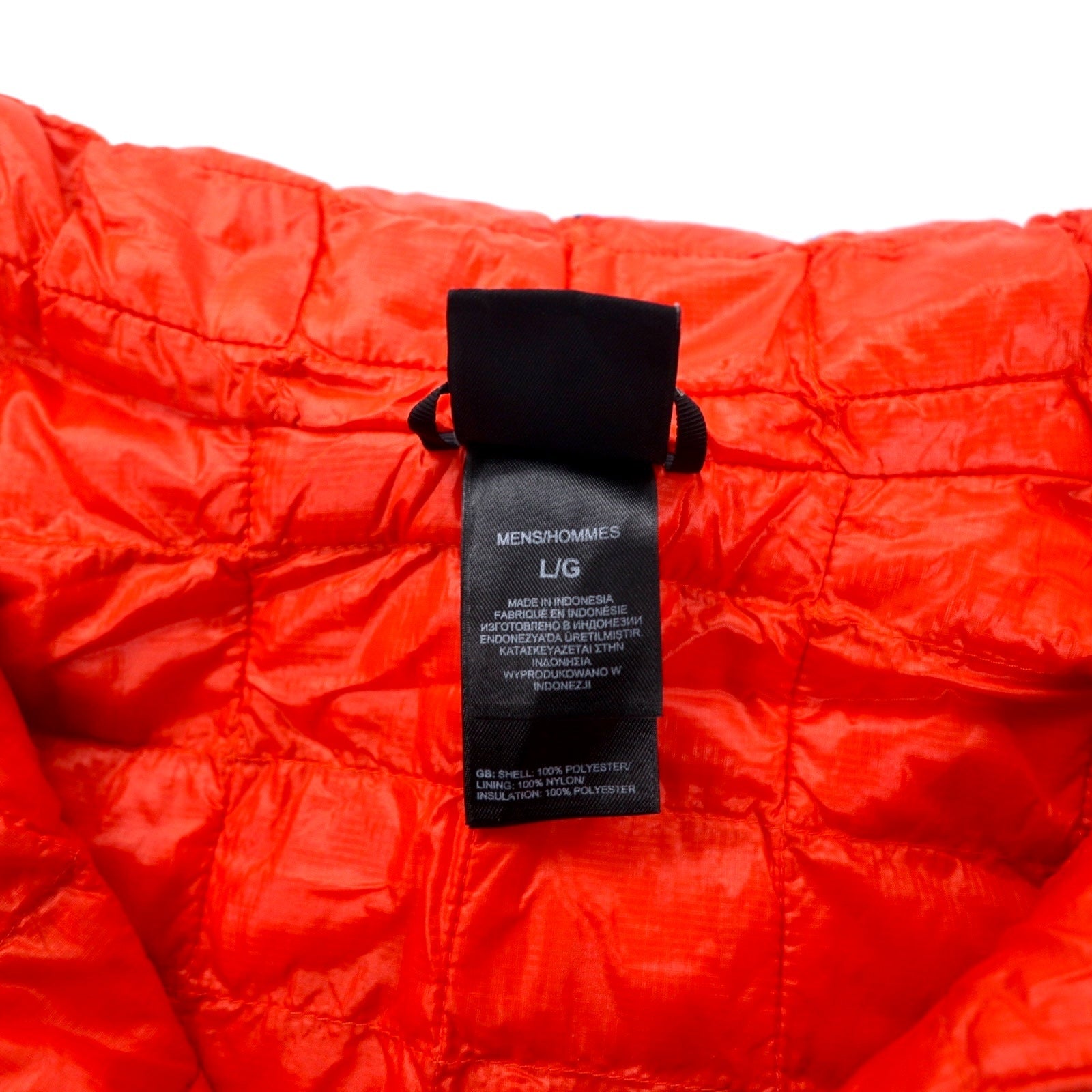 THE NORTH FACE Giacca a vento con isolamento Thermoball, taglia L, blu, poliestere, imbottitura PRIMALOFT, THERMOBALL, impermeabile, traspirante, HYVENT, cappuccio rimovibile