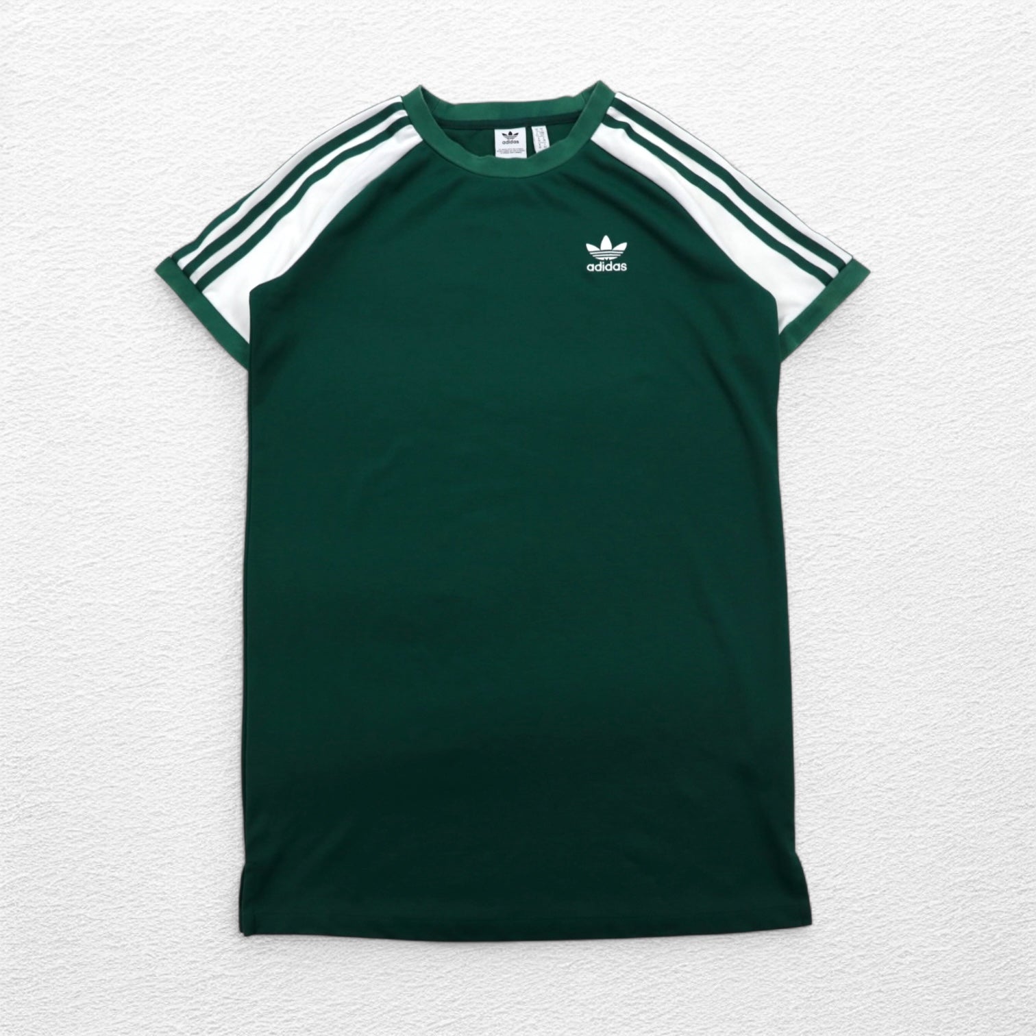 adidas originals Vestito Raglan T-shirt XL verde logo Trifoglio 3 strisce CE4963