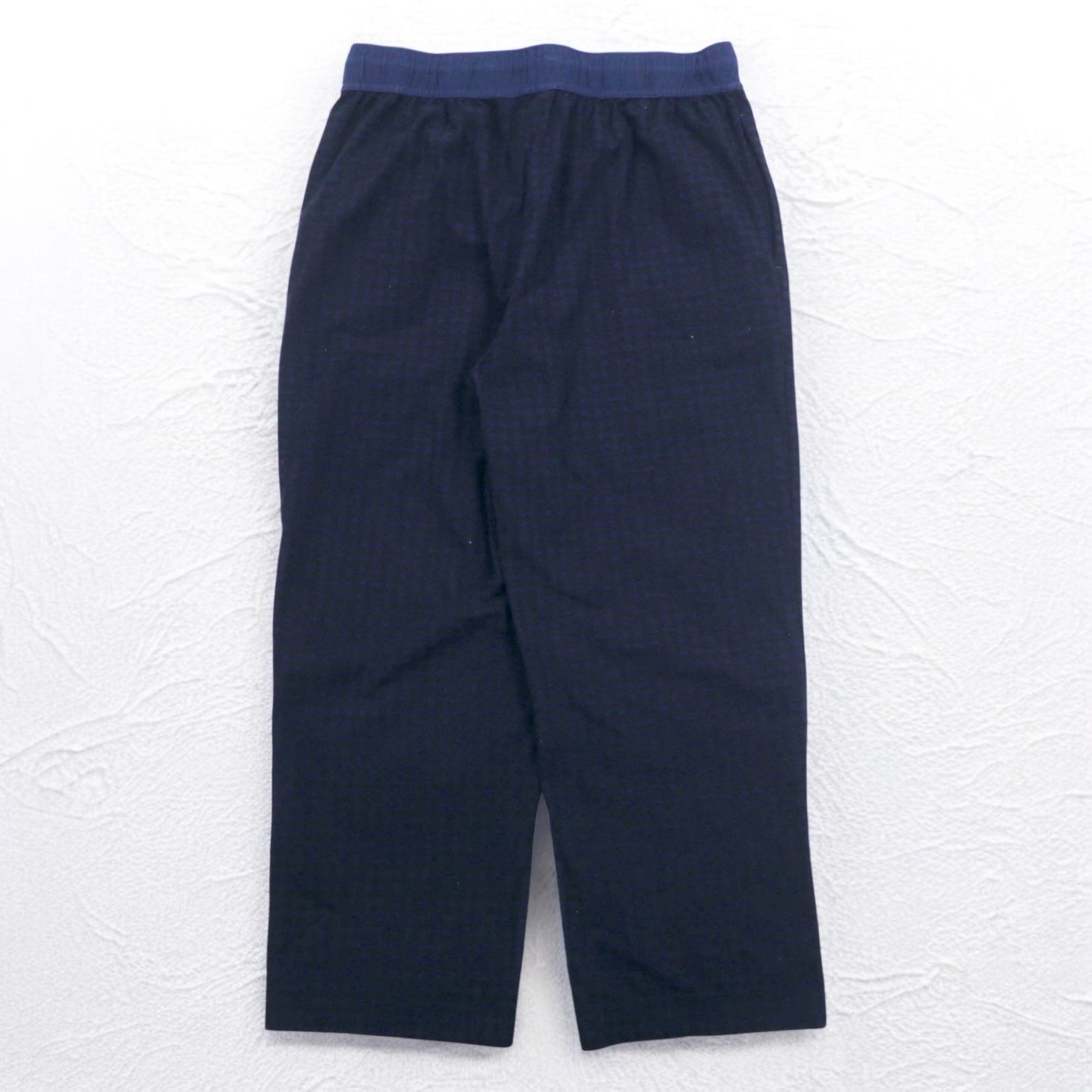 NAUTICA pantaloni pigiama easy pants M blu scuro a quadri poliestere