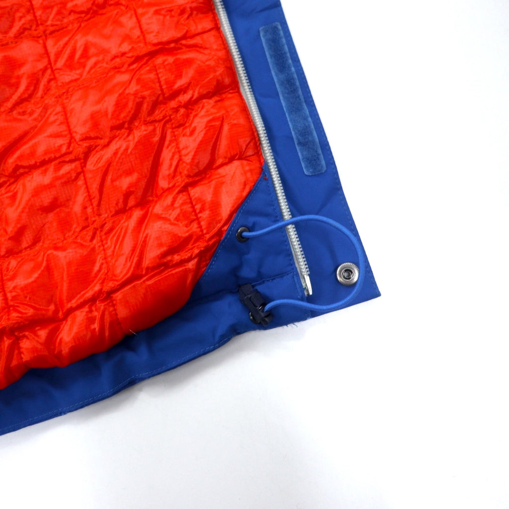 THE NORTH FACE Giacca a vento con isolamento Thermoball, taglia L, blu, poliestere, imbottitura PRIMALOFT, THERMOBALL, impermeabile, traspirante, HYVENT, cappuccio rimovibile