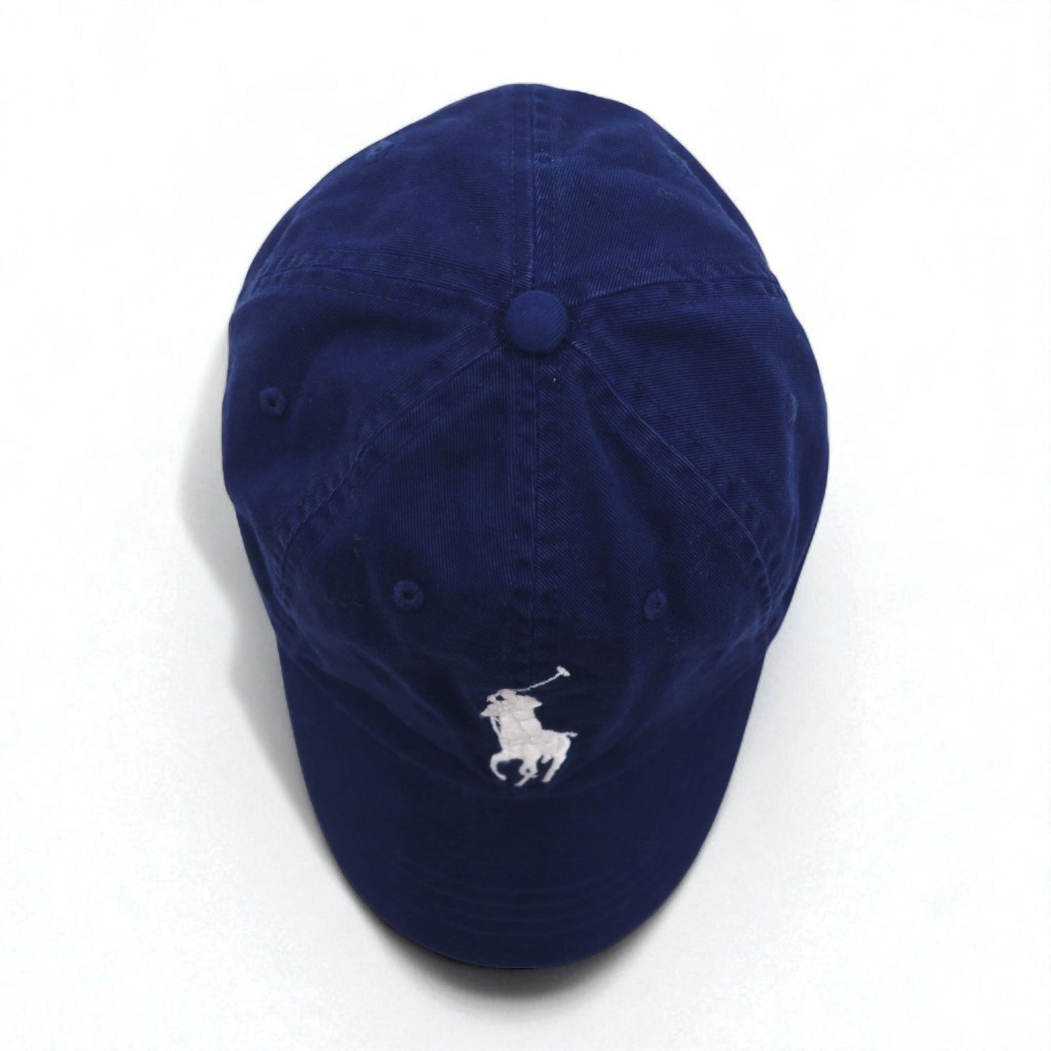 Polo Ralph Lauren ビッグポニー ベースボールキャップ ネイビー 6パネル コットンツイル 刺繍