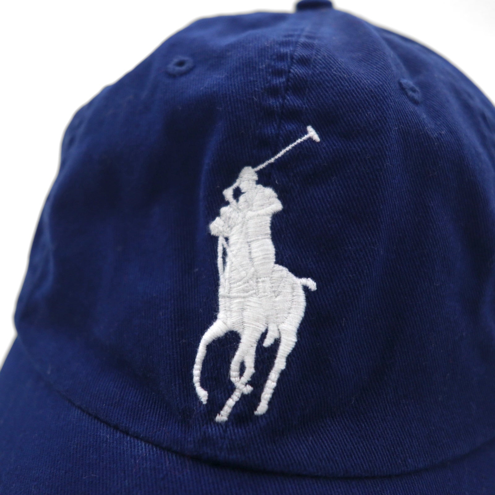 Polo Ralph Lauren ビッグポニー ベースボールキャップ ネイビー 6パネル コットンツイル 刺繍