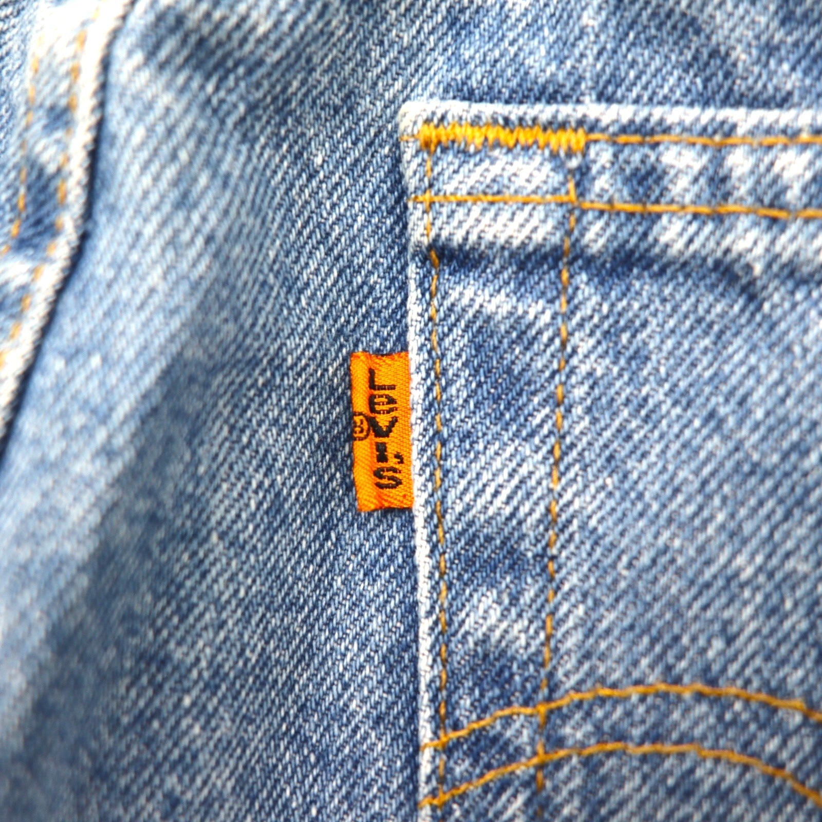 Levi's 90年代 カナダ製 デニムパンツ ジーンズ M インディゴ 619 オレンジタブ ジッパーフライ